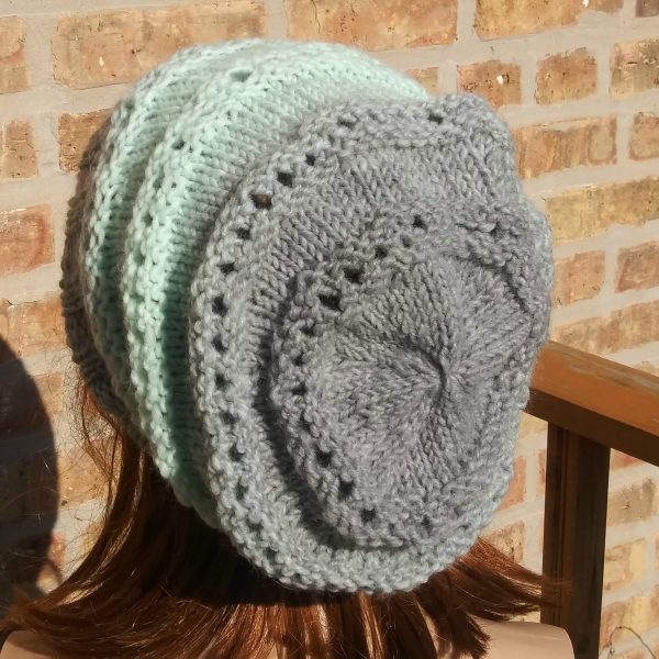 Lace Slouchy - Silver Mint - Image 3