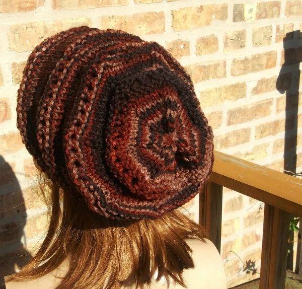 Lace Slouchy Beanie - Image 2