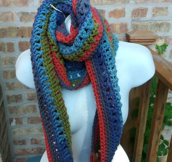 Taffy Pull Scarf - Cornucopia