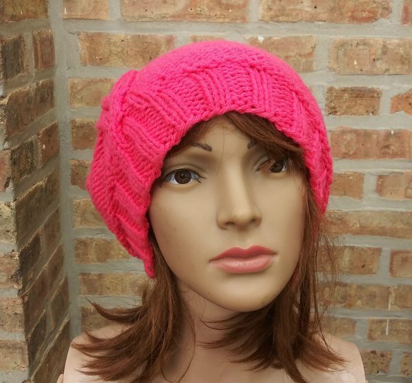 Cable Slouchy - Arbor Rose