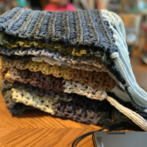 Crocheted Prayer shawls from designbcb